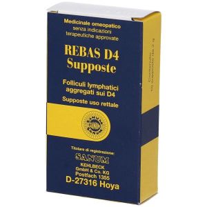 Imo Sanum Rebas D4 Medicinale Omeopatico 10 Supposte