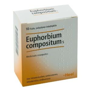 Guna Heel Euphorbium Compositum Medicinale Omeopatico 10 Fiale