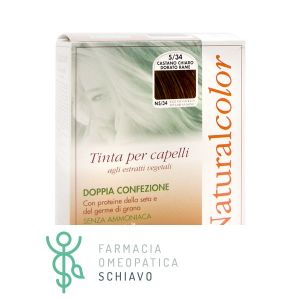 Specchiasol Homocrin NaturalColor Tinta Per Capelli Colore Castano Chiaro Dorato Rame N° 5/34