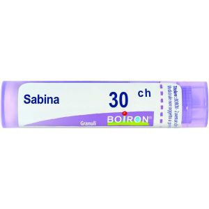 Boiron Sabina 30ch Tubo Granuli 4 G.