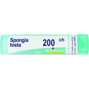 Boiron Spongia Tosta 200ch Tubo Granuli 4 G.