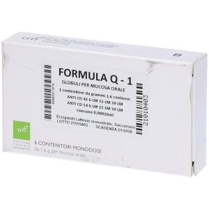 Formula Q-1 Composto 6 Fiale Globulari 1,6g