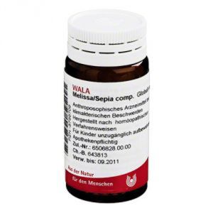 Wala Melissa Sepia Compositumglobuli 20g
