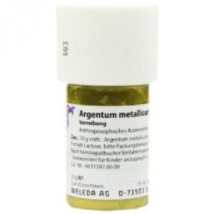 Argentum Metallicur Preparatum Dh 20 20g Polvere Orale
