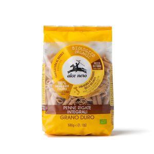 Alce Nero Penne Rigate Integrali Biologiche 500g