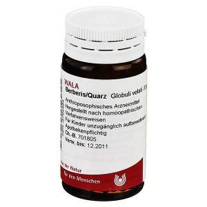 Wala Berberis Quarz Medicinale Omeopatico Globuli 20g
