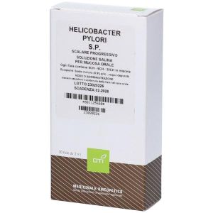 Helicobacter Pilori Nosode Scalare Progressivo 20 Fiale Fisiologiche 2ml