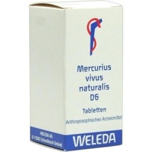 Mercurius Vivus Naturalis D6 Weleda 80 Compresse