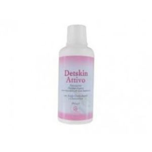 Detskin attivo shampo doccia detergente per viso, corpo e capelli 500 ml
