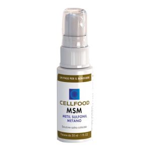 Cellfood Msm Metil Sulfonil Metano Soluzione Salina Colloidale 30ml