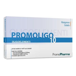 Promoligo 10 Magnesio e Cobalto Oligoelementi 20 Fiale da 2ml