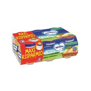 Mellin Omogeneizzato Di Frutta Pera 6x100 g