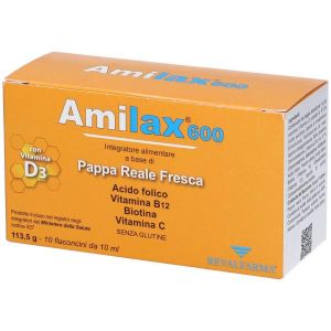 Amilax Pappa Reale 10 Flaconi 10ml