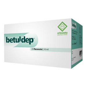 Erbozeta Betuldep Integratore Apparato Urinario 20 Flaconcini 10ml