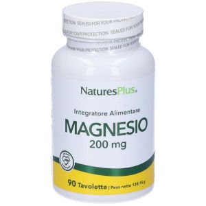 Nature's Plus Magnesio Chelato Integratore 90 Tavolette