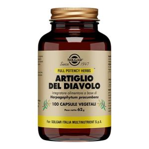 Solgar Artiglio Del Diavolo Integratore Articolare 100 Capsule