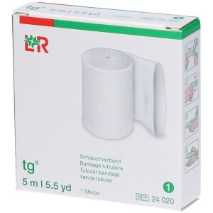 Maglia Tubolare per Fissaggio Medicazioni Taglia 1 per Dita/piede Bambino Larghezza 1,4cm Lunghezza 500cm 1 Rotolo