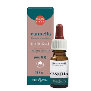 Erba Vita Olio Essenziale di Cannella Corteccia 10 Ml.