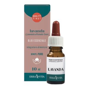 Erba Vita Olio Essenziale Lavanda Integratore Rilassante per L'umore 10ml