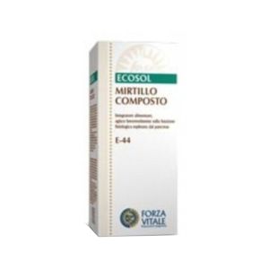 Forza Vitale Ecosol Mirtillo Composto Integratore Alimentare 60 Compresse