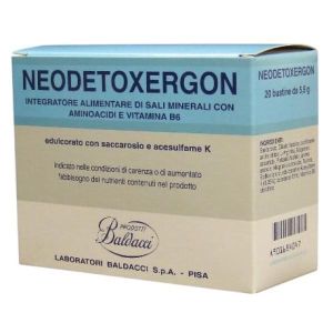 Neodetoxergon Integratore Vitamine Sali Minerali 20 Bustine