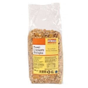 Fior Di Loto Muesli Croccante Biologico Formato Famiglia 750 g
