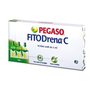 Pegaso Fitodrena C Integratore Di Estratti Vegetali 10 Fiale 2 ml
