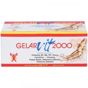 Gelarvit 2000 Integratore Tonico Energetico 12 Flaconcini