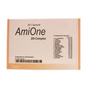 Tesla Amione 20 Complex Integratore Alimentare Di Aminoacidi 30 Capsule