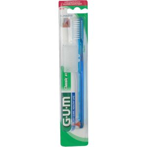 Gum pennello gomma classico denti morbidi a 4 file testa grande