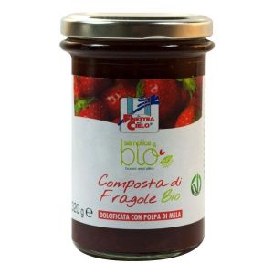 La Finestra Sul Cielo Composta di Fragole Bio 320g