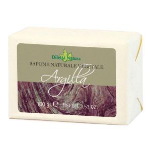 Diletta Natura Sapone Naturale Vegetale Argilla 100g