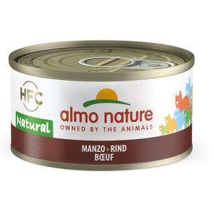 Almo Nature Hfc Natural Cibo Umido Manzo Gatti Adulti Lattina 70g