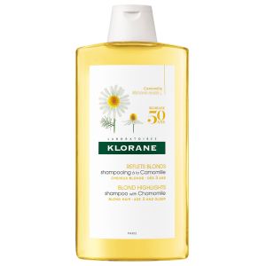 Klorane shampoo alla camomilla per capelli biondi o castano chiaro 400 ml