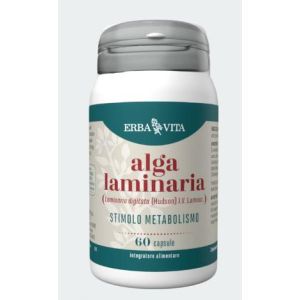 Erba Vita Alga Laminaria Integratore Metabolismo 60 Capsule 500mg