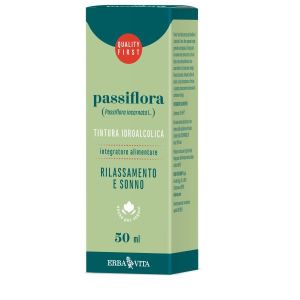 Erba Vita Passiflora Tintura Idroalcolica Difese Immunitarie 50ml