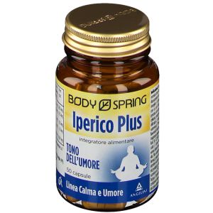 Body Spring Iperico Plus Integratore Alimentare 50 Capsule