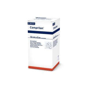 Benda Elastica Compressiva Comprilan Estensibilita' Bassa Sterile Color Pelle 12x500cm