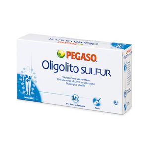 Pegaso  Oligolito  Sulfur 20 Fiale Orali da 2 Ml.