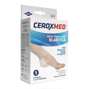 Ceroxmed Rete Tubolare Elastica Braccio Piede Gomito 3m
