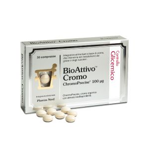 Bio attivo cromo integratore 30 compresse