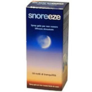 Snoreeze Throat Spray 23,5ml Sollievo Russamento Notturno