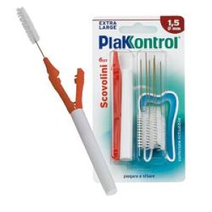 Plakkontrol scovolini anti-placca extra large 1,5 mm 6 pezzi