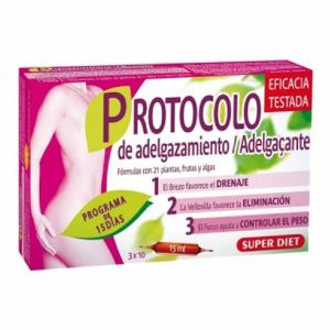 Superdiet Protocollo Snellente 30 Ampolle da 15ml
