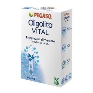 Pegaso Oligolito Vital Integratore di Minerali 20 Fiale 2ml
