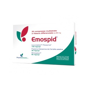 Emospid integratore microcircolo e gambe pesanti 20 compresse