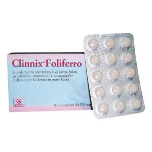 Clinnix Foliferro Integratore 30 Compresse