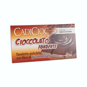 Cadicioc fondente tavoletta di cioccolato con glucomannano 100 g