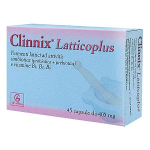 Clinnix Latticoplus Integratore di Fermenti Lattici 45 Capsule