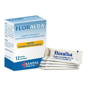 Floralba Integratore Fermenti Lattici 12 Bustine